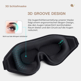 DreamShade 3D Memory Foam Schlafmaske