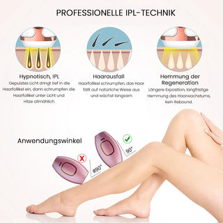 EverGlow IPL Haarentferner – Hautschonend, Schmerzfrei & Langanhaltend