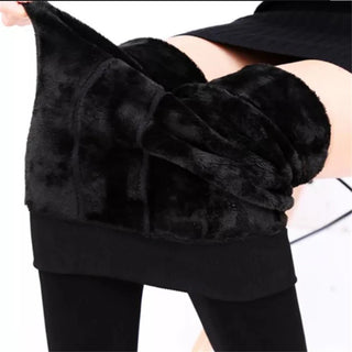 VelvaWarm High Waist Winter Leggings